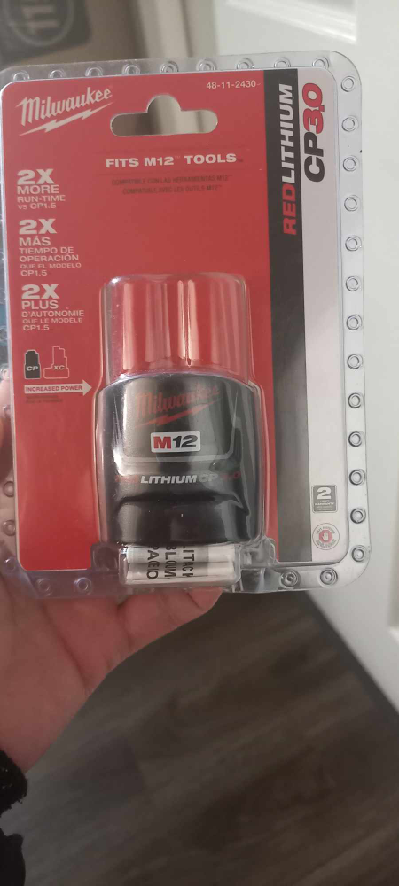 Milwaukee Tool M12 Battery  Pack