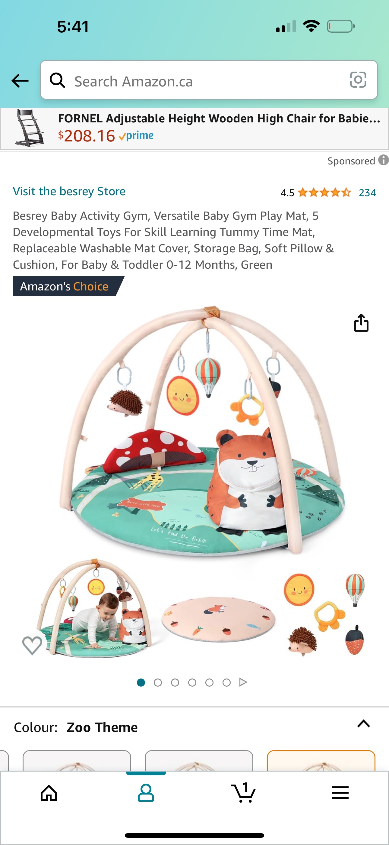 Brand new play gym mat