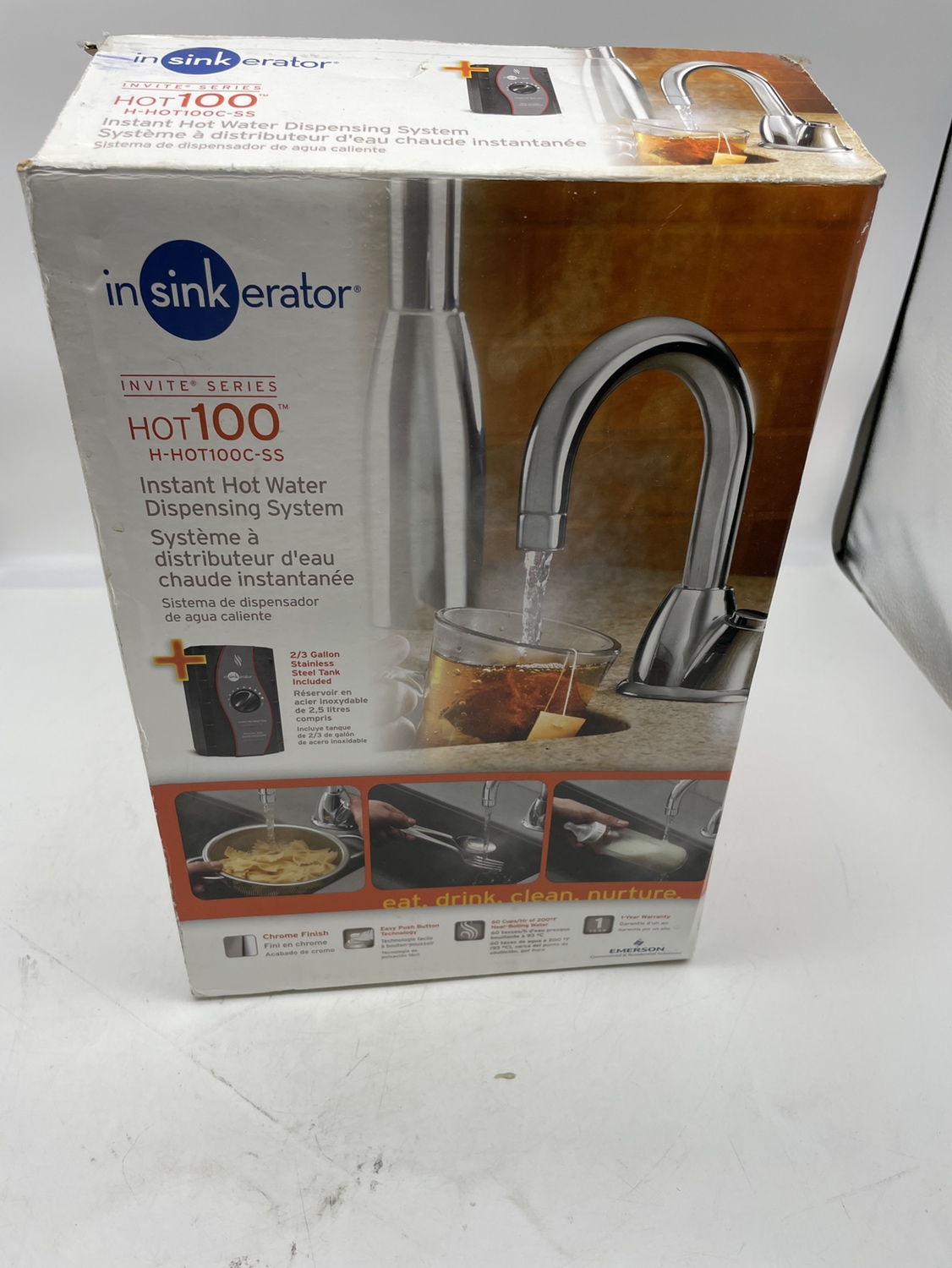 Insinkerator Instant Hot Water System - Chrome Finish thumbnail