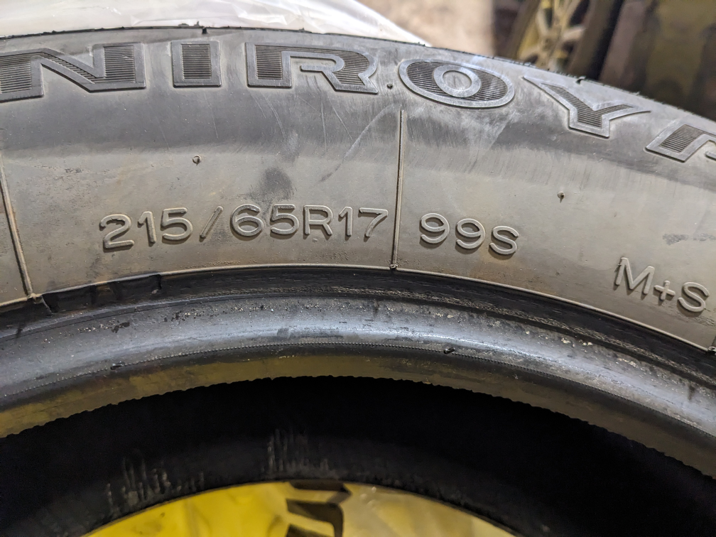 Winter tires 215/617 $300 OBO