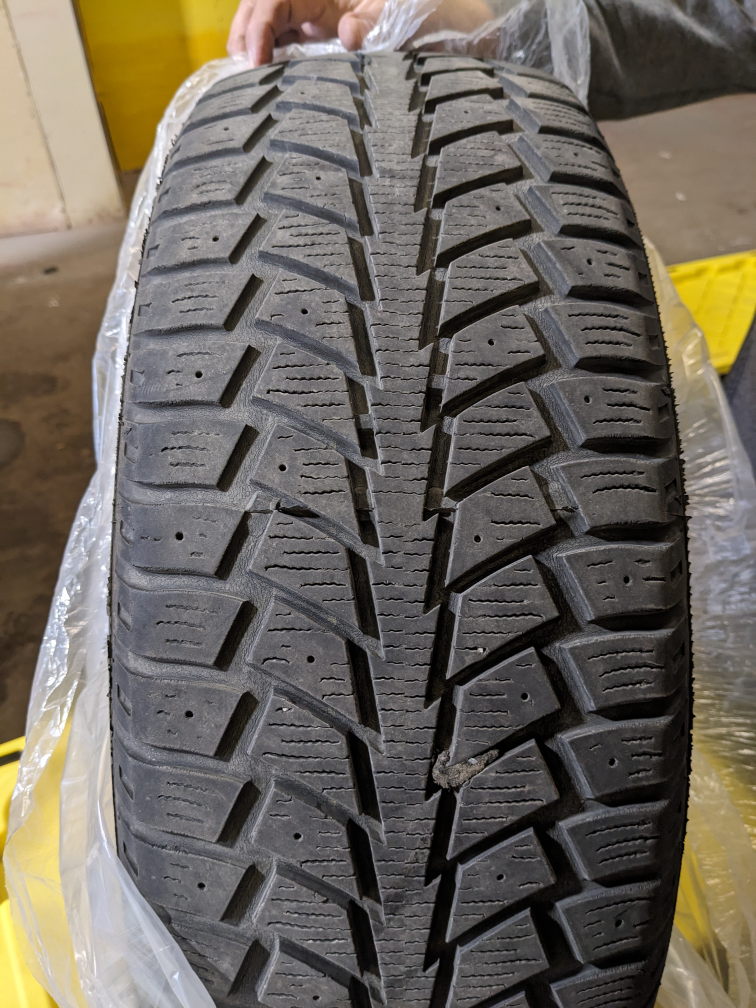 Winter tires 215/617 $300 OBO - photo 2