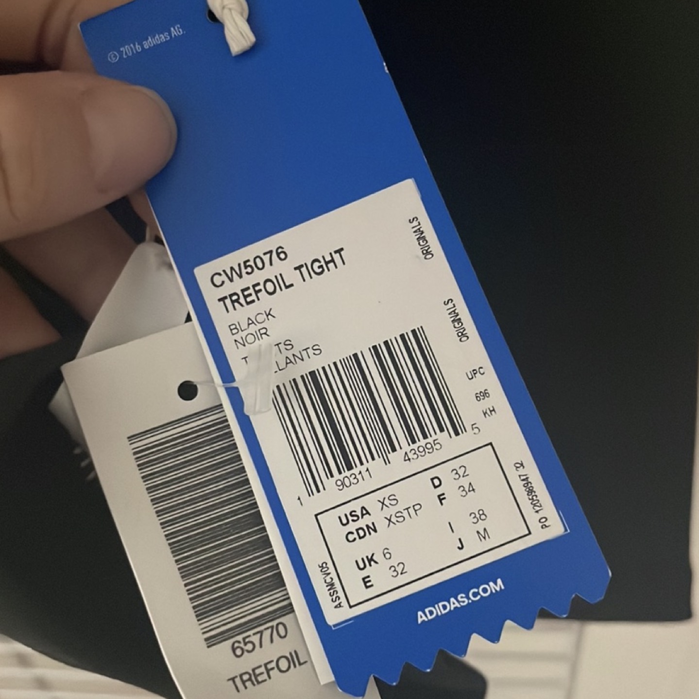 NEW Adidas Highwaist Trefoil legging XS image indicator(6)