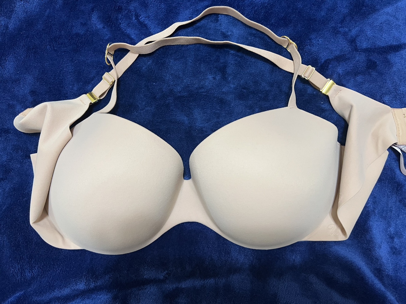 🥕 Victoria’s Secret lined balconet bra - 38DD (beige)🥕