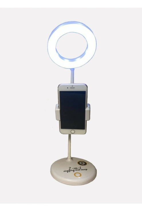 Desktop Ring Light with Phone Holder