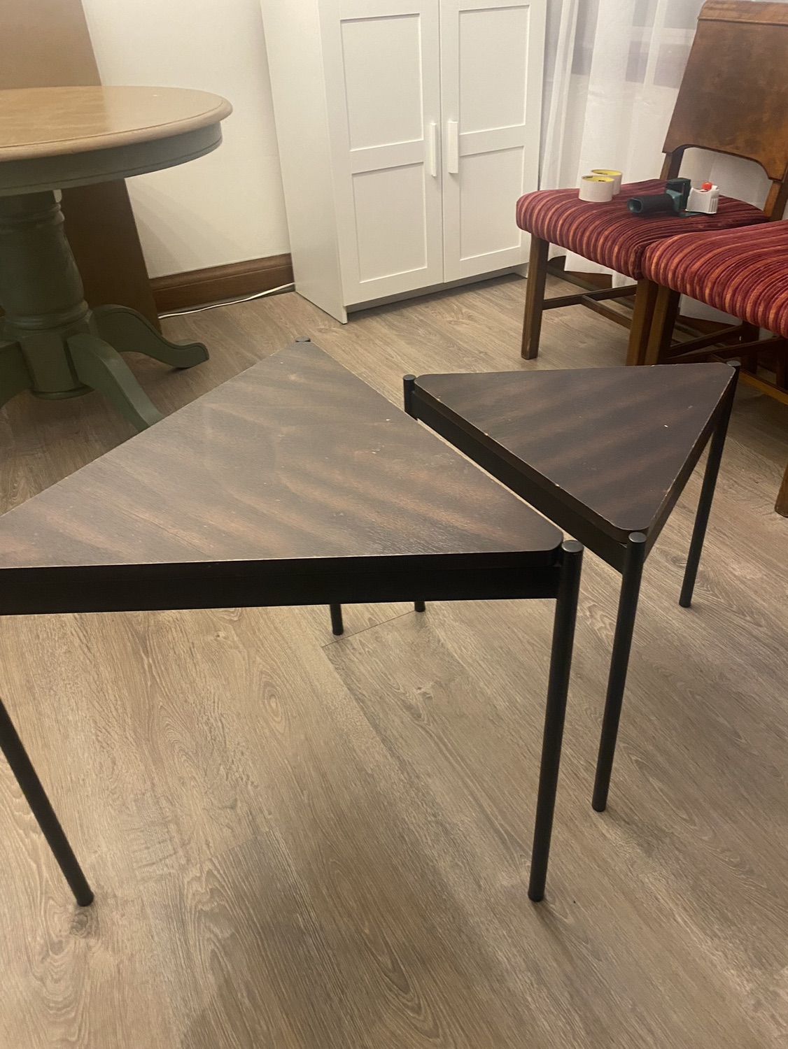 Wood Nesting Coffee Tables - photo 5