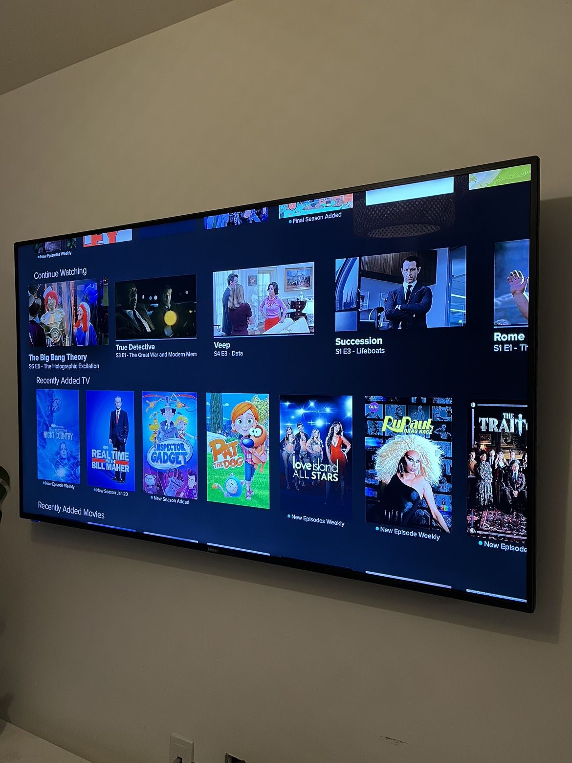 65” Haier tv (not a smart tv) thumbnail