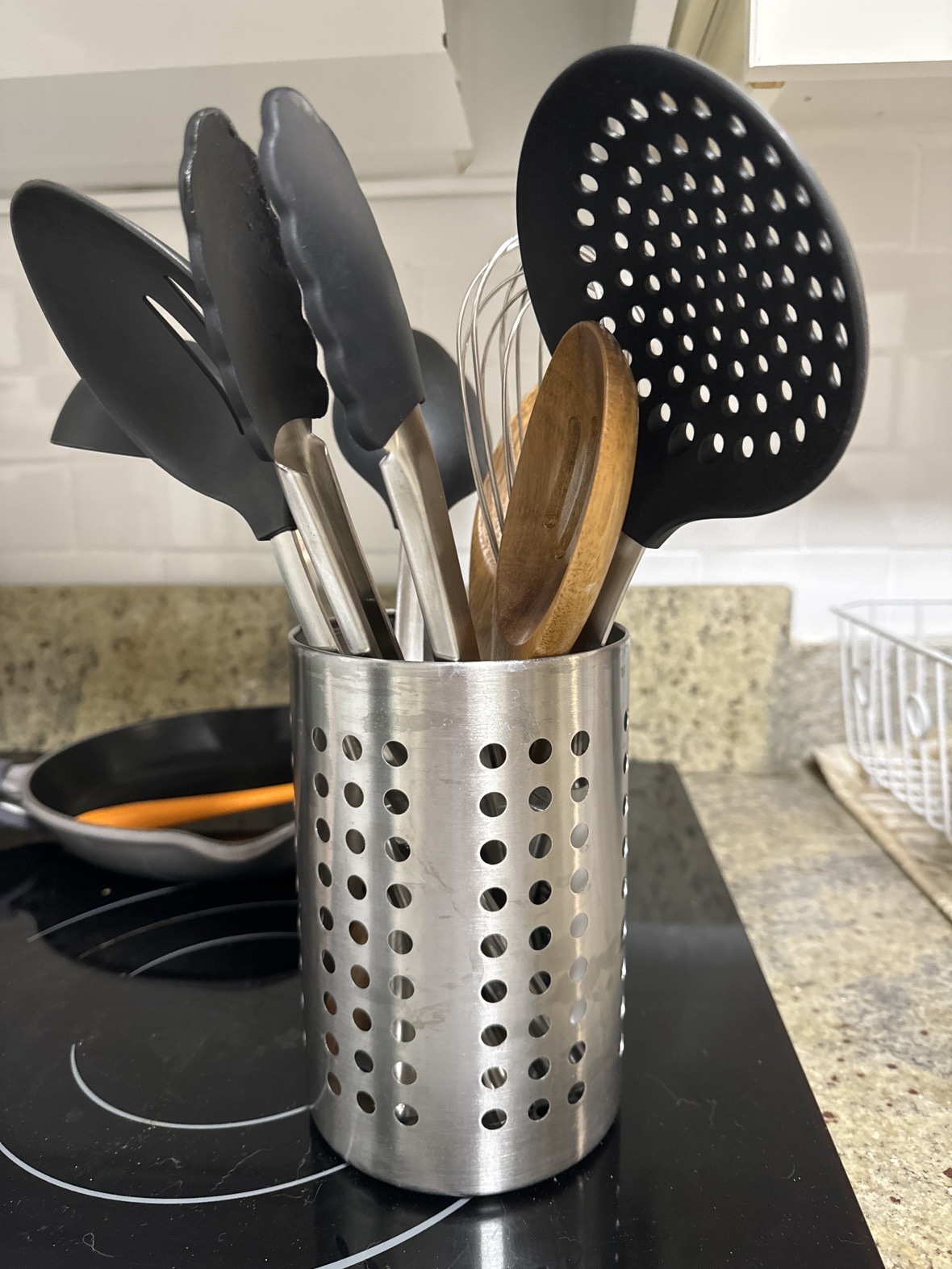 Lagostina 8 pieces kitchen utensil with holder thumbnail