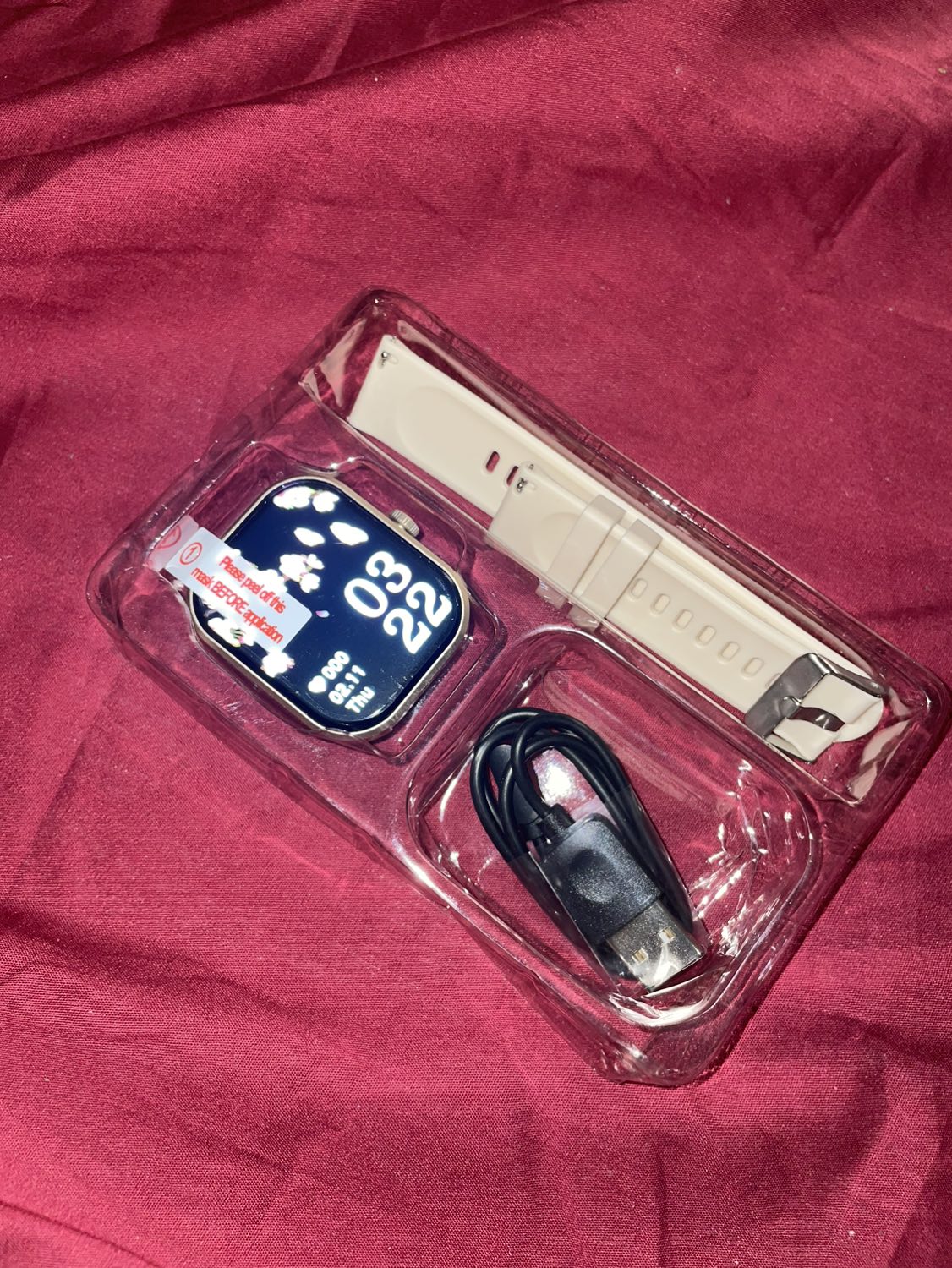 New - Smartwatch w/ Charger image indicator(3)