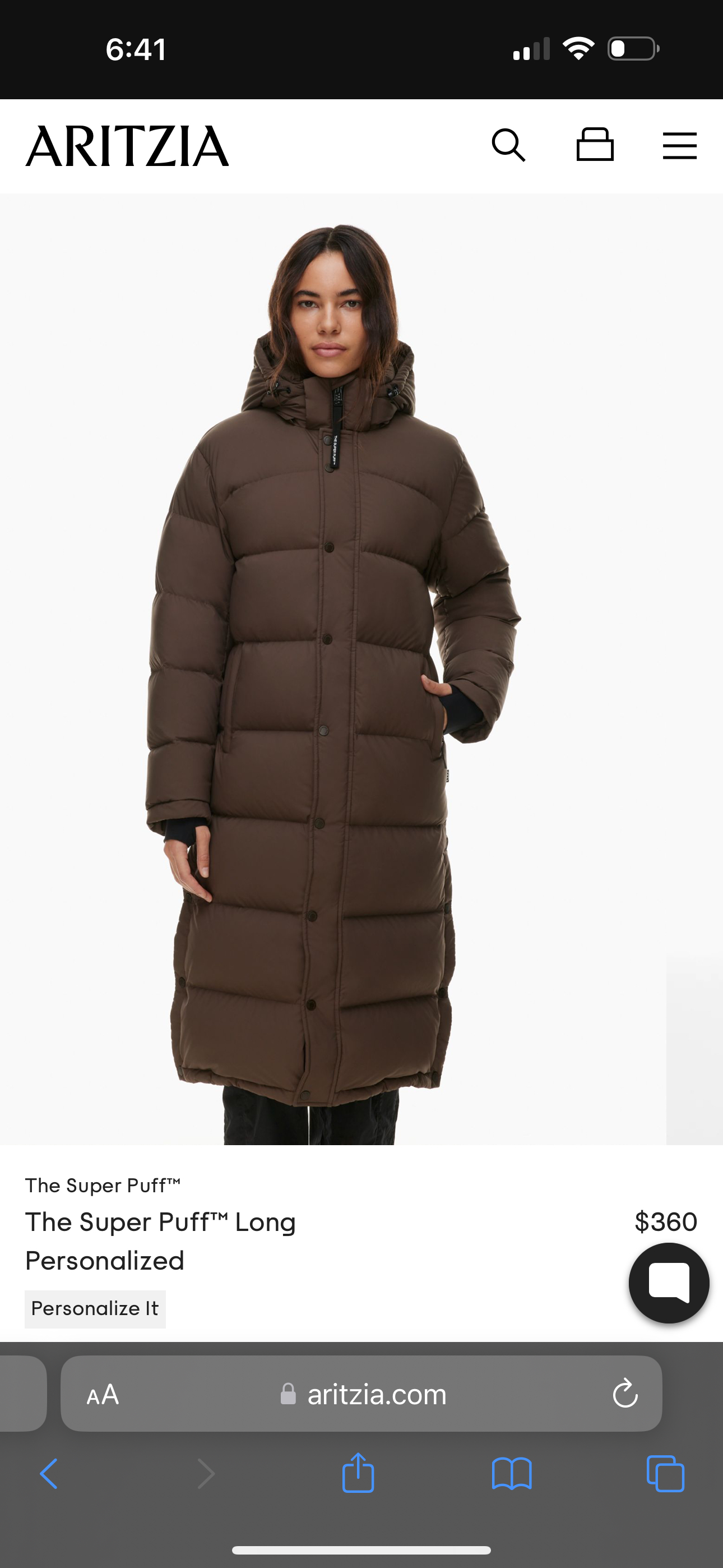 The Super Puff™ Long Artizia Jacket