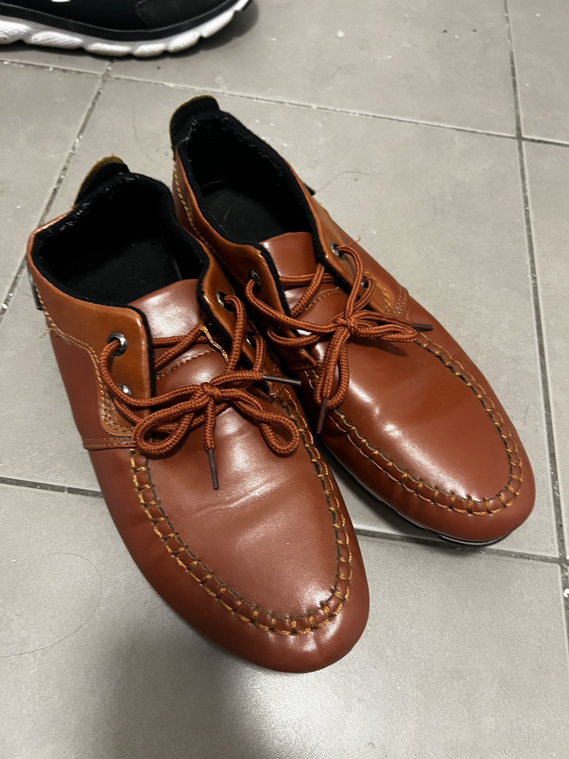 Faux leather party shoes - photo 3