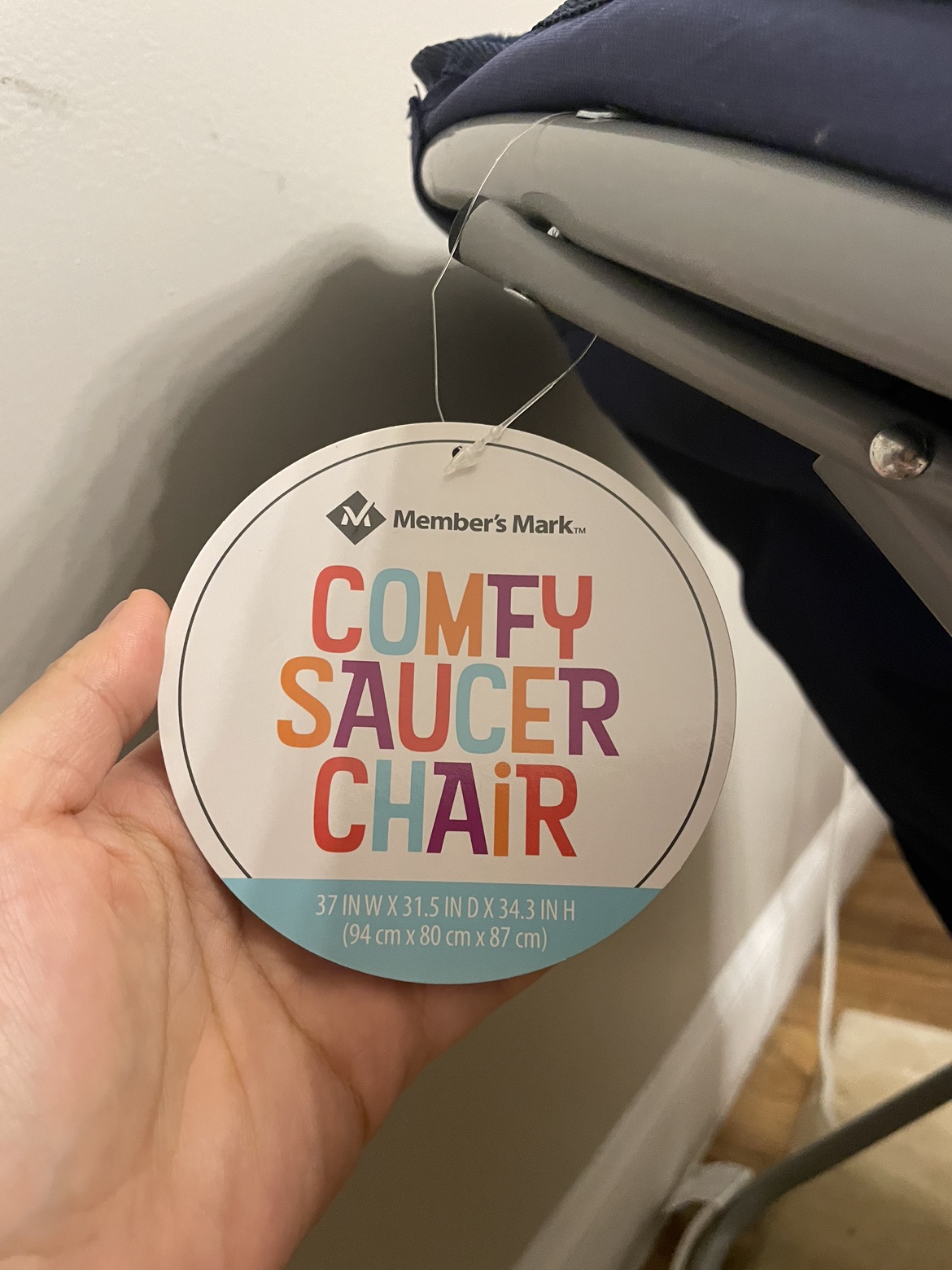 Comfy Saucer Chair (nearly new) - photo 2