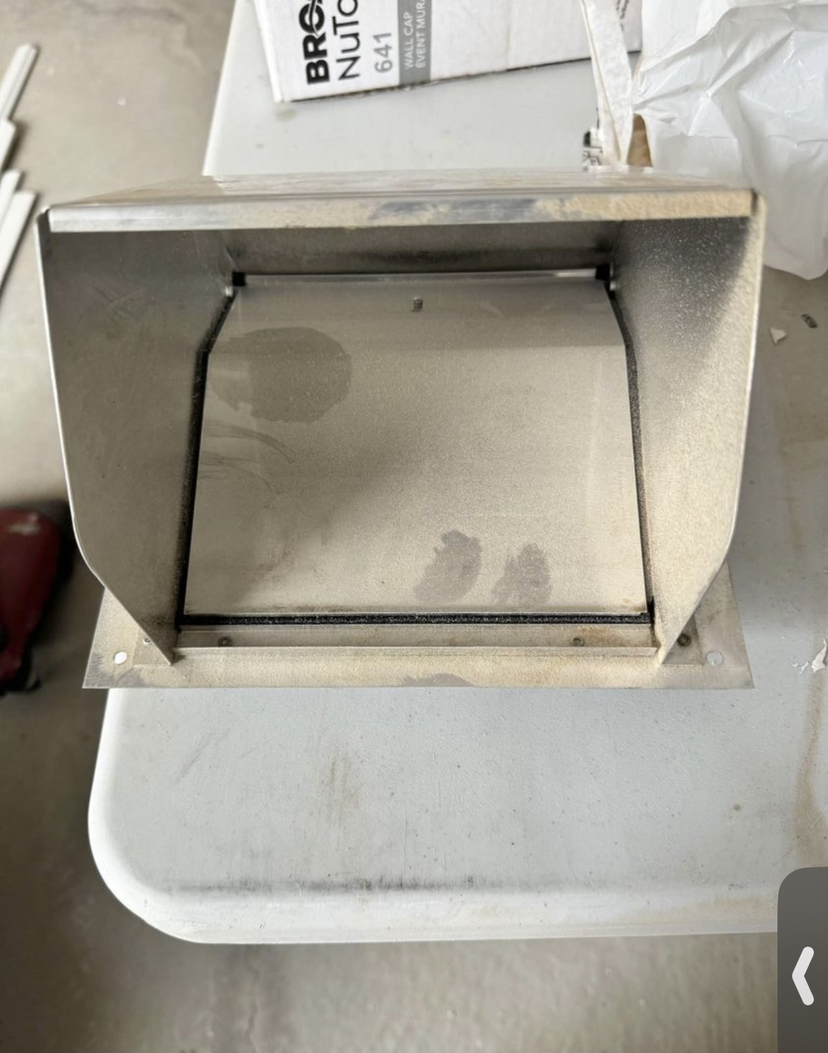 Exterior Wall Vent cover image indicator(4)