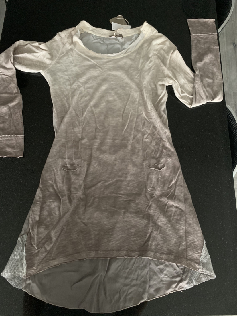Beige Tie Dye Long Tuni - Brand New - photo 2