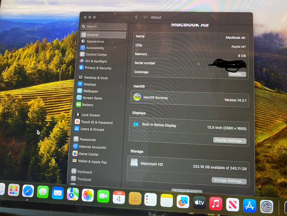 MacBook Air 2020 M1 Grey - photo 5