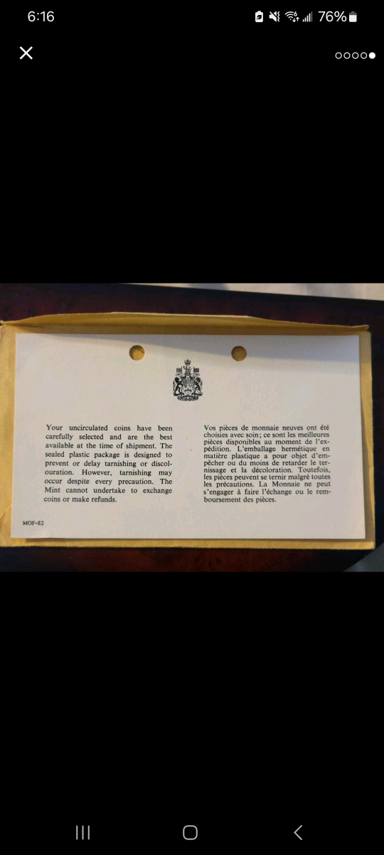 1967 Canada "Proof Like" 6 Coin Centennial Set (1.1 Oz Silver) image indicator(5)