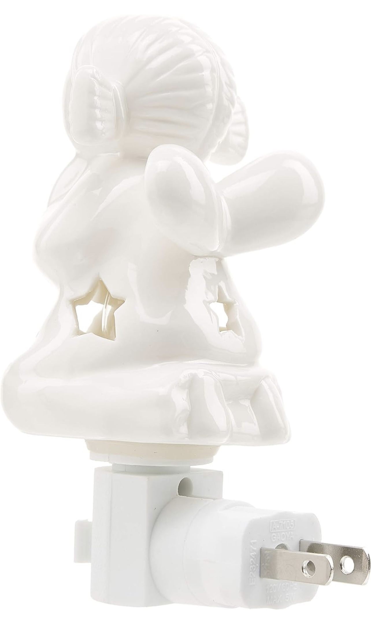 Angel Praying Porcelain Night Light image indicator(4)