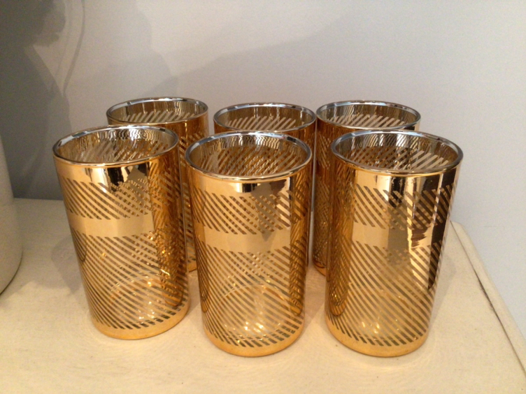 Golden glasses