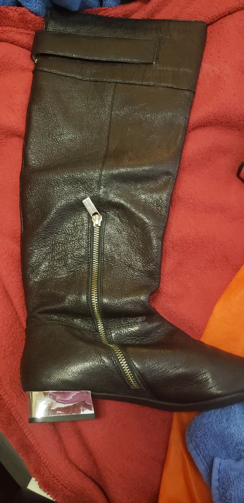 MK High knee boots. Leather. image indicator(3)
