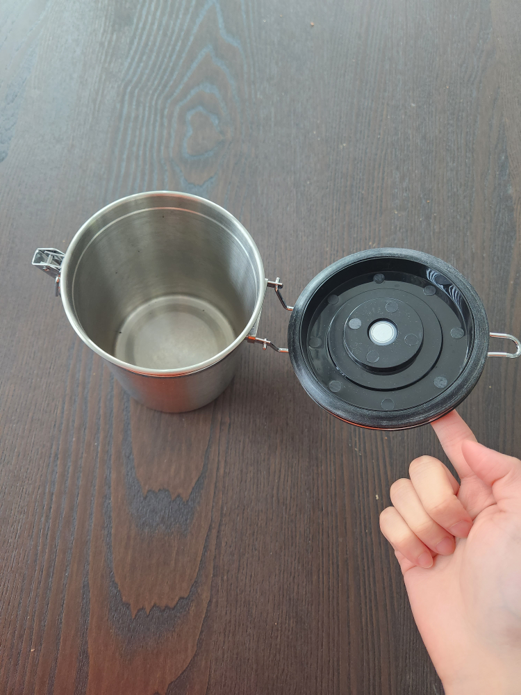 Air tight coffee/tea canister 500g - photo 2