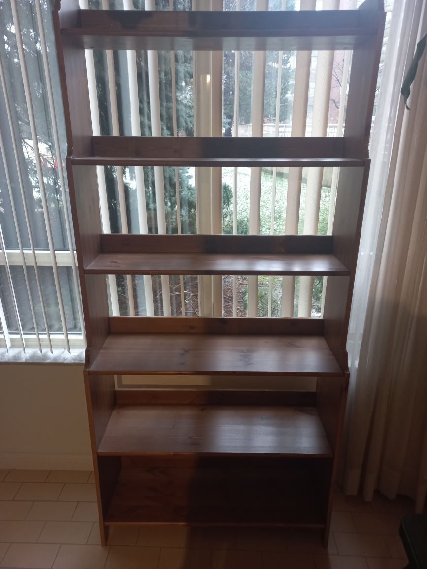 Tall wooden cabinet