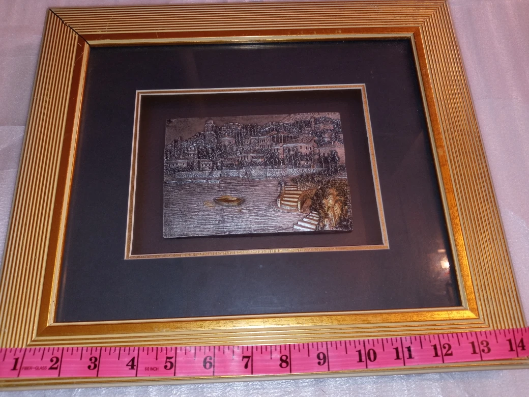 🥕Decoration: Vintage 3d art in frame image indicator(2)