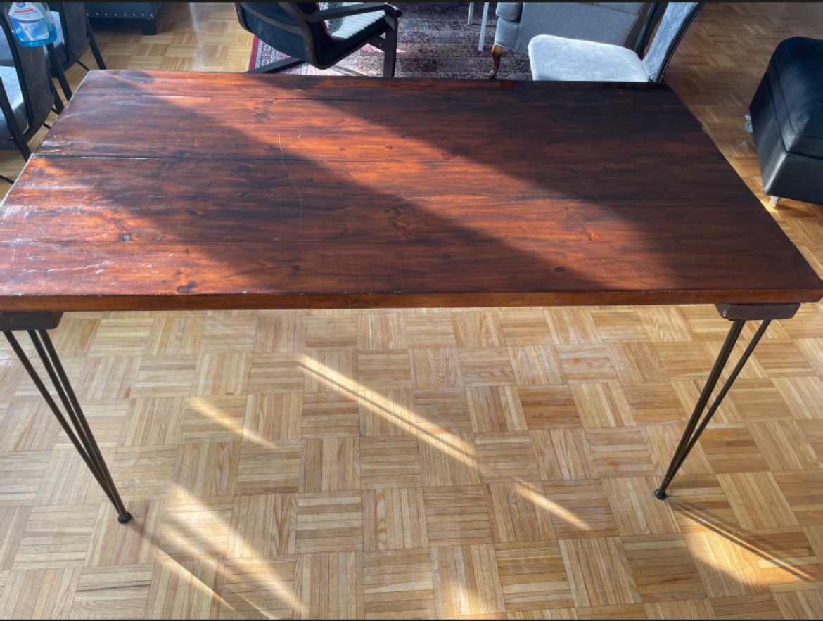 Wood table. FREE delivery North York thumbnail