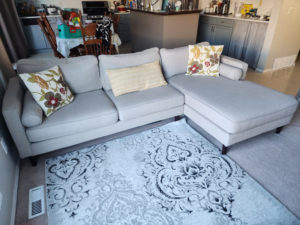 L shaped left sided sofa - photo 2