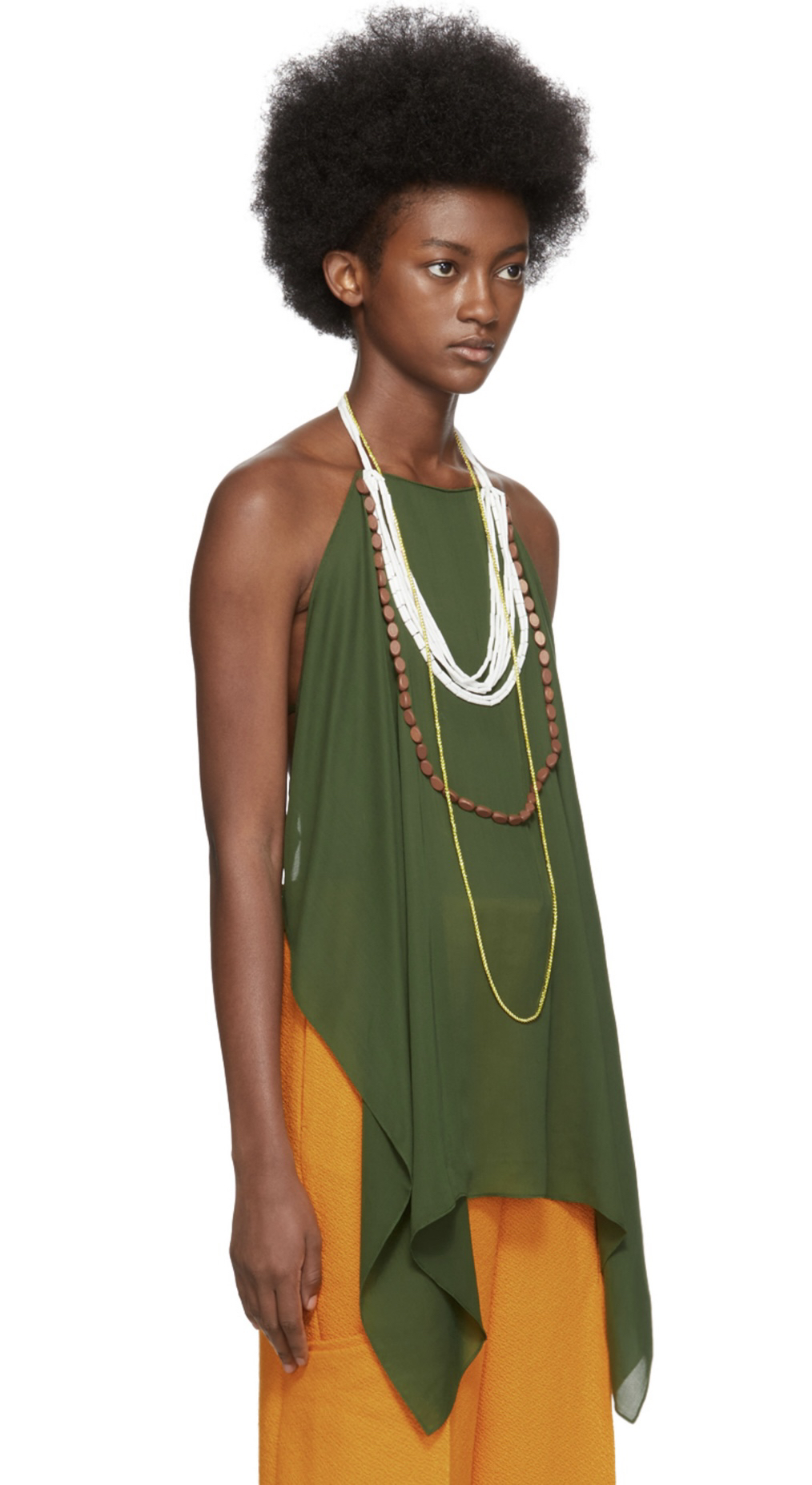 New with tags Jacquemus green halter top - photo 2