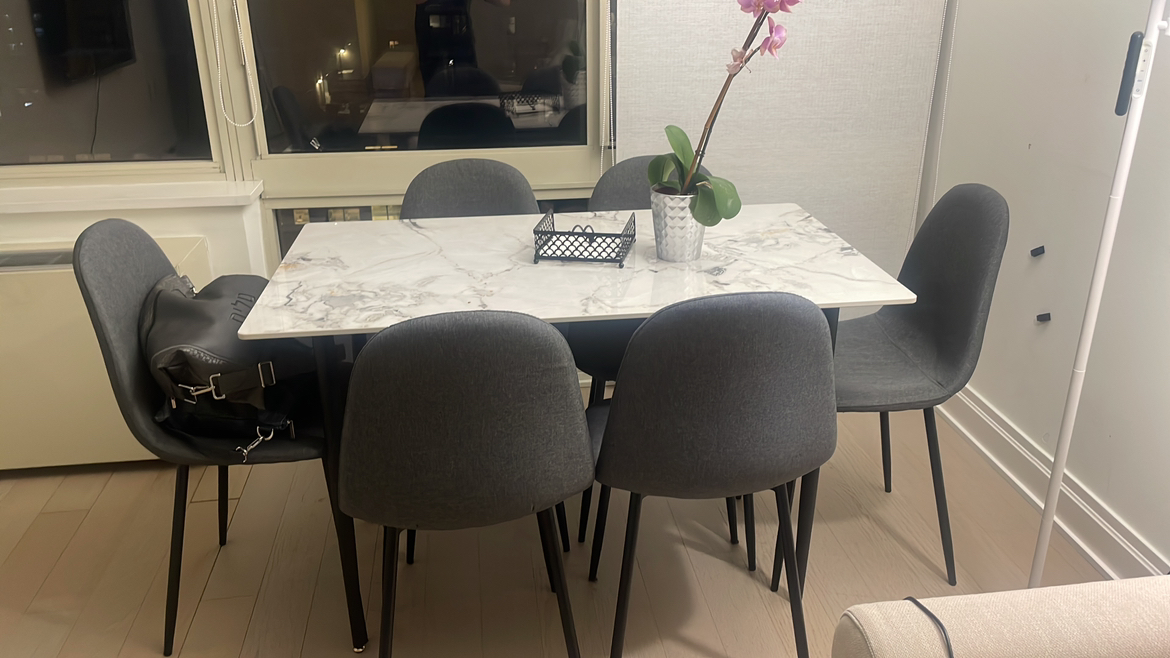 SET OF 6 modern chairs