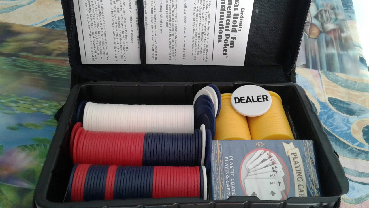 Texas Hold'Em Playing Cards and Chips image indicator(4)