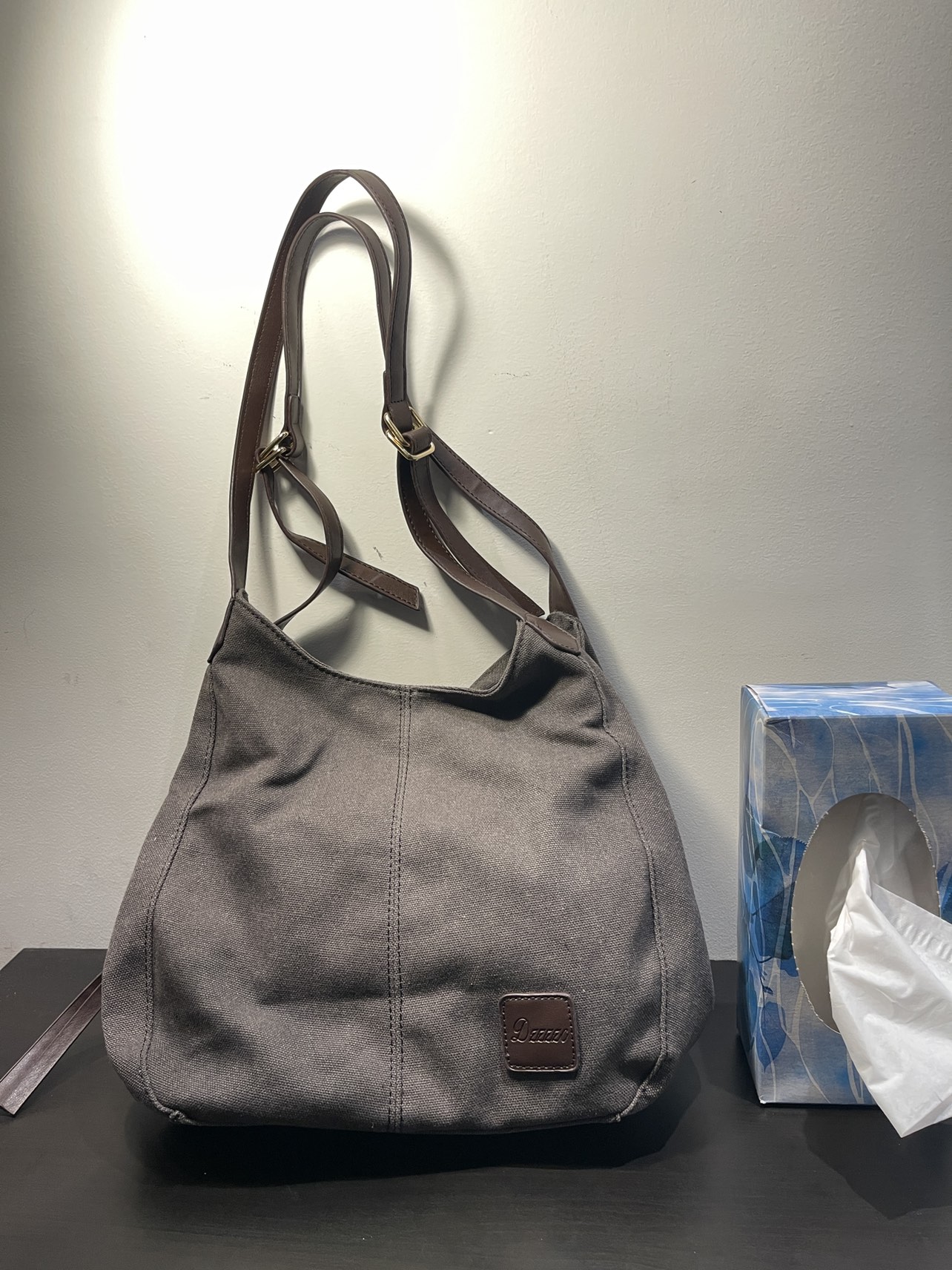 Canvas shoulder bag #freecycle image indicator(4)