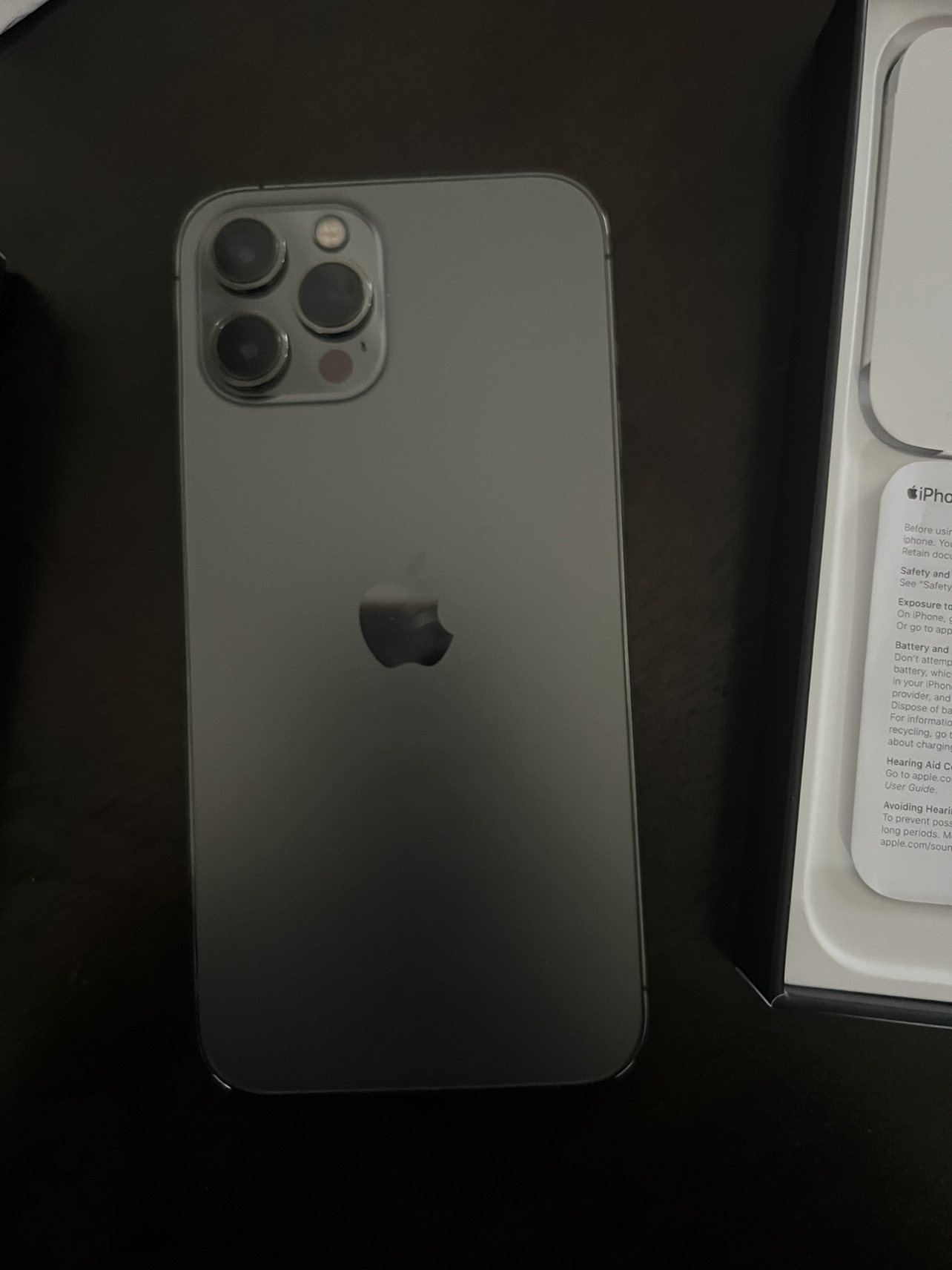 iPhone 12 Pro Max- 256 gb ( granite) - photo 5