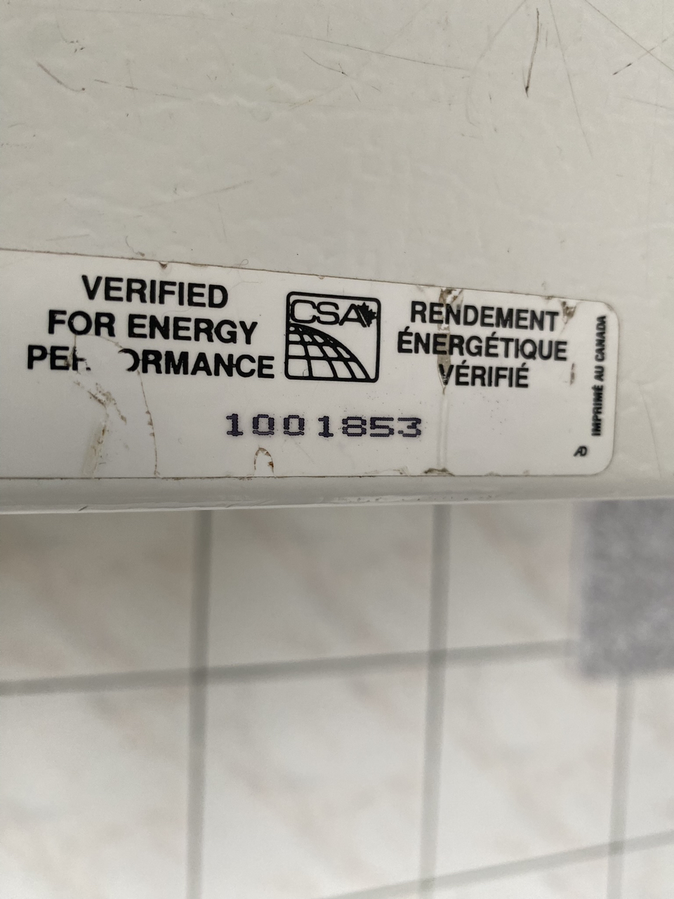 Freezer image indicator(4)