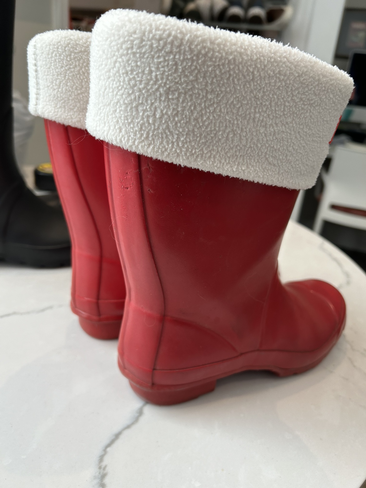 Hunter boots with socks - photo 3