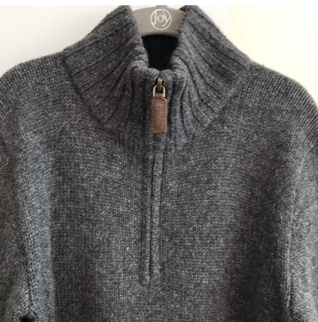 POLO RALPH LAUREN CASHMERE ZIP SWEATER