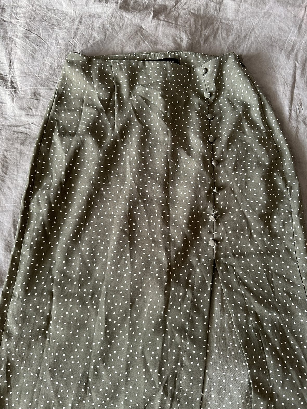 Midi Skirt with Slit - photo 3