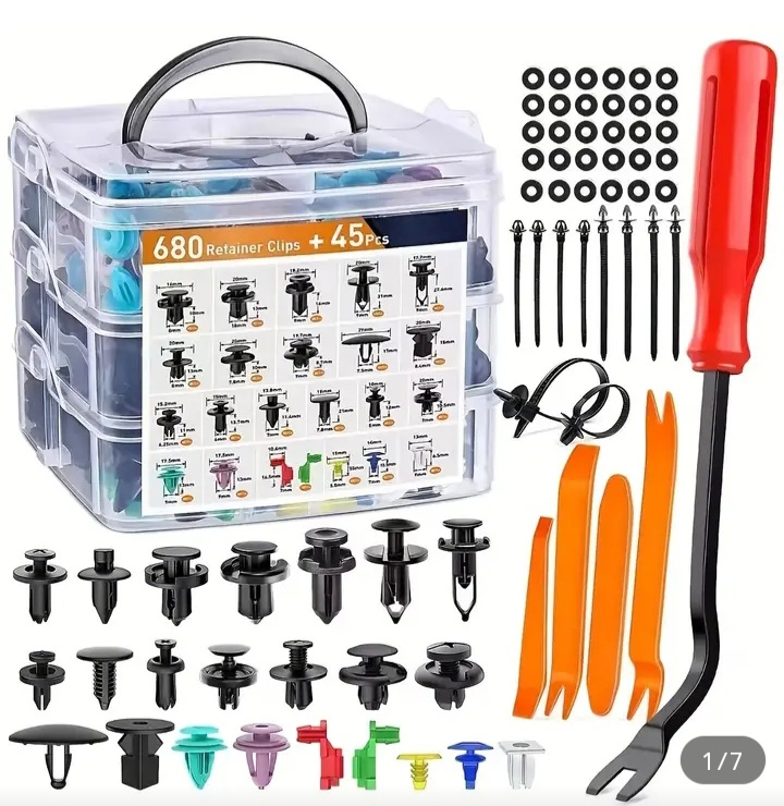 725pcs Auto Fastener Clips