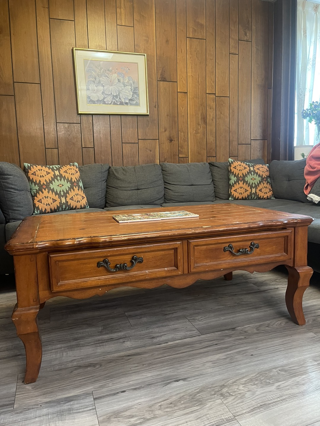 Wooden coffee  table - photo 2