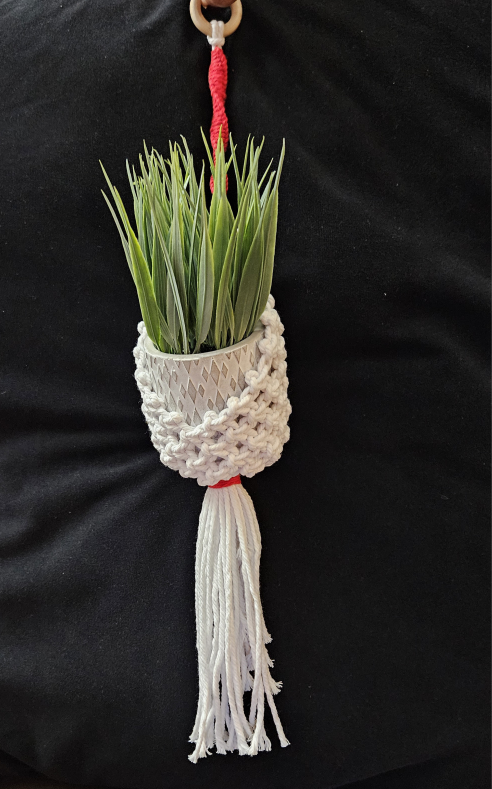 macrame wall hanger - photo 5