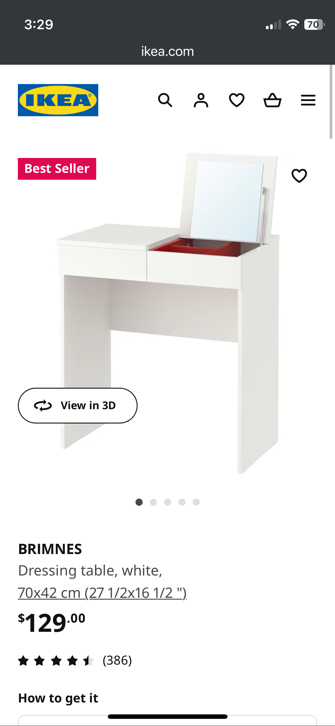 Dressing table - photo 2