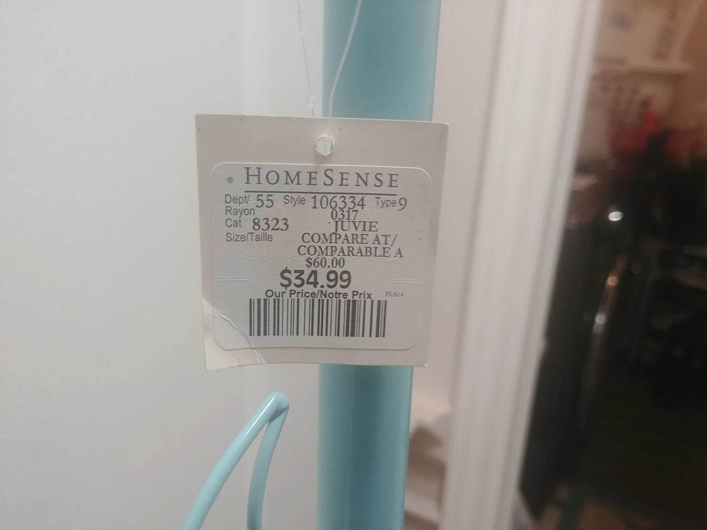 Teal Clothes rack image indicator(3)