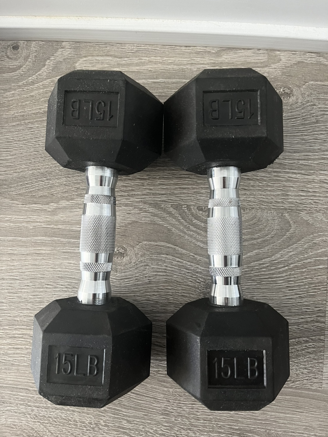 15 LB Dumbbells