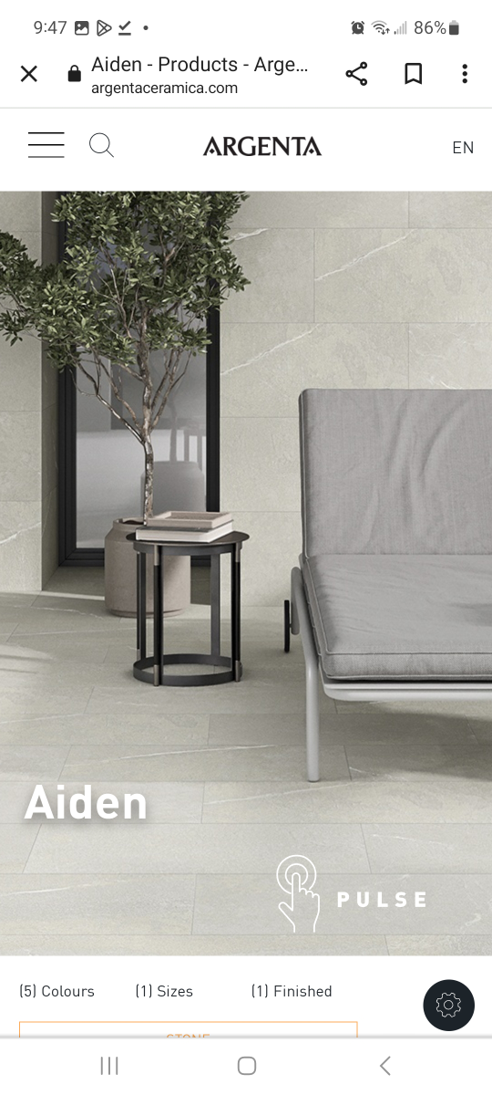 Argenta Unglazed Porcelain Stoneware Tiles 8Pack New 30x60 image indicator(3)