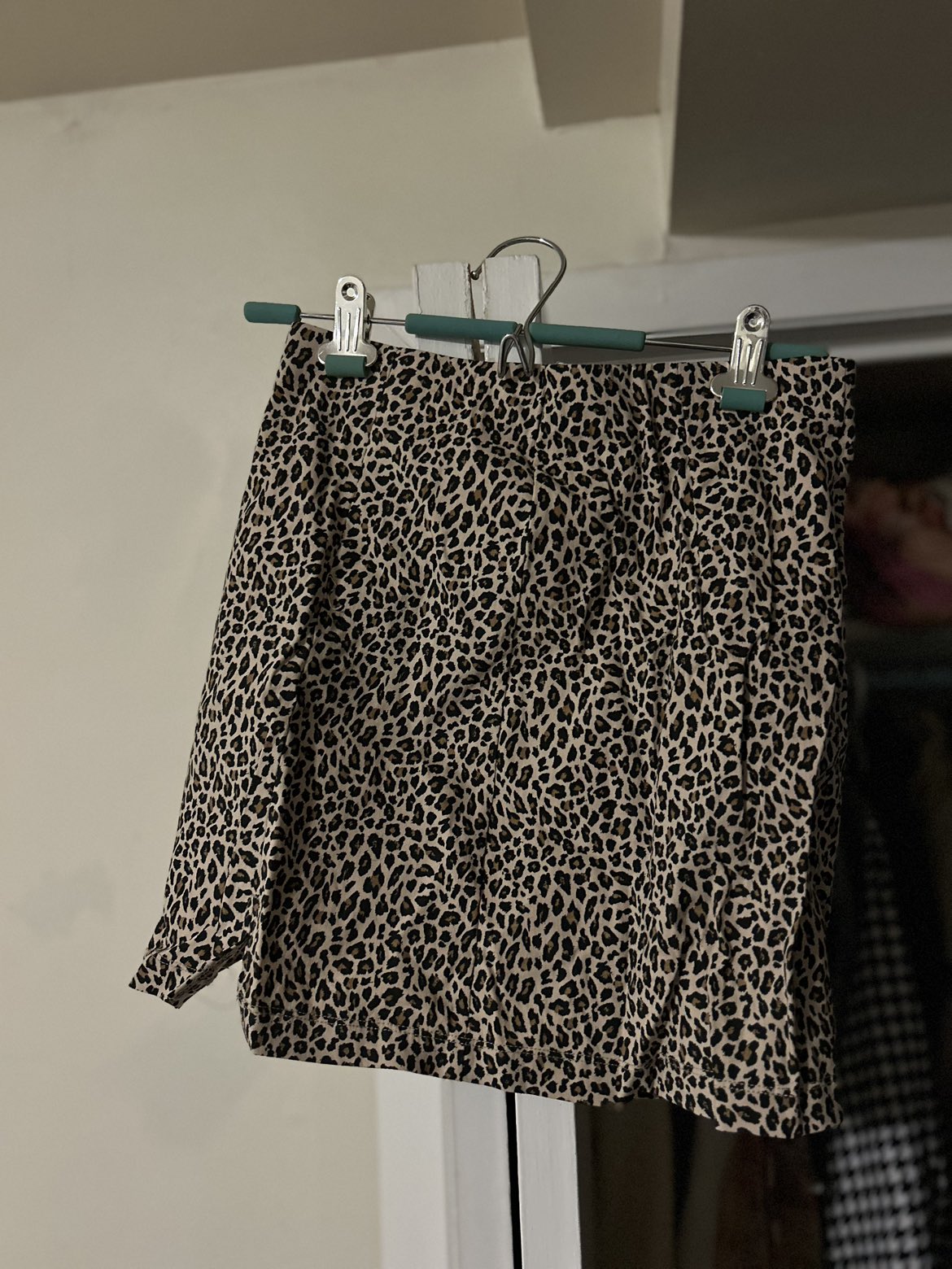 Animal print skirt with tags thumbnail