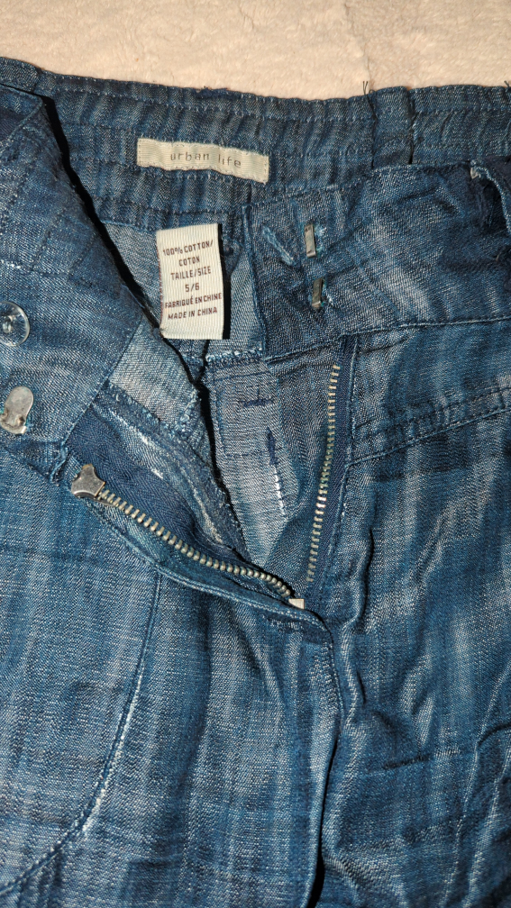 Cargo jean capris - photo 2