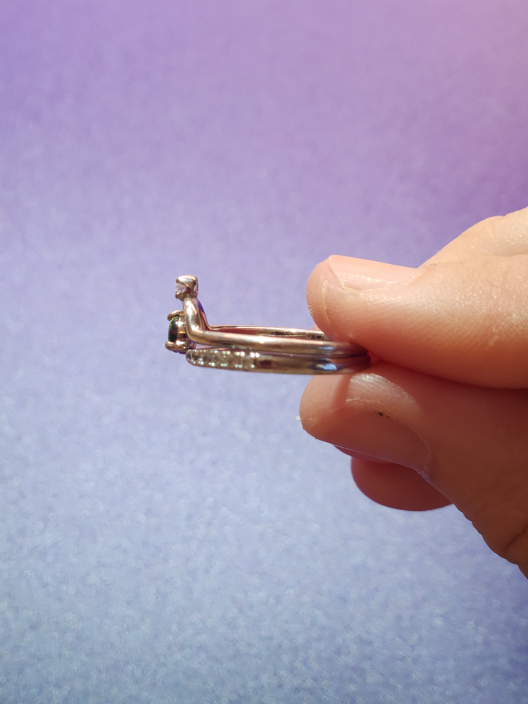 Black Fire Opal Ring image indicator(2)