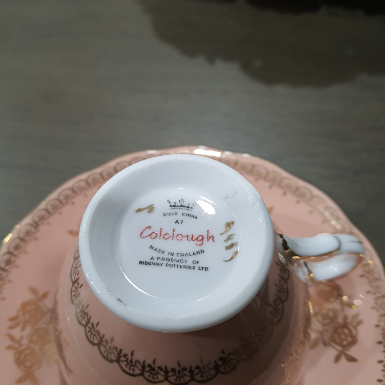 Colclough bone china teacup - photo 4