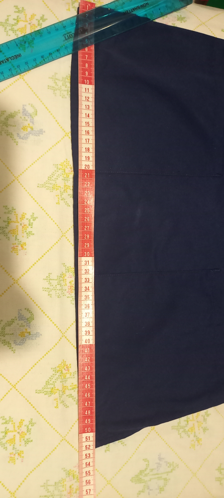 XS Navy Blue Women's Scrub Top (Measurements Provided) - photo 2