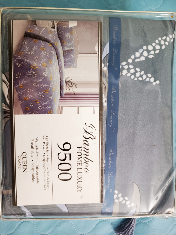 queen size bedsheet 4 piece set - photo 3