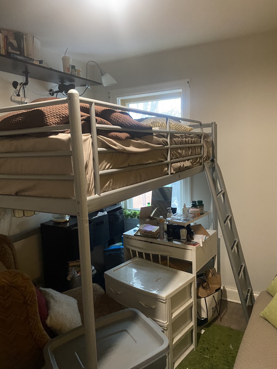 Double/Full Metal Loft Bed